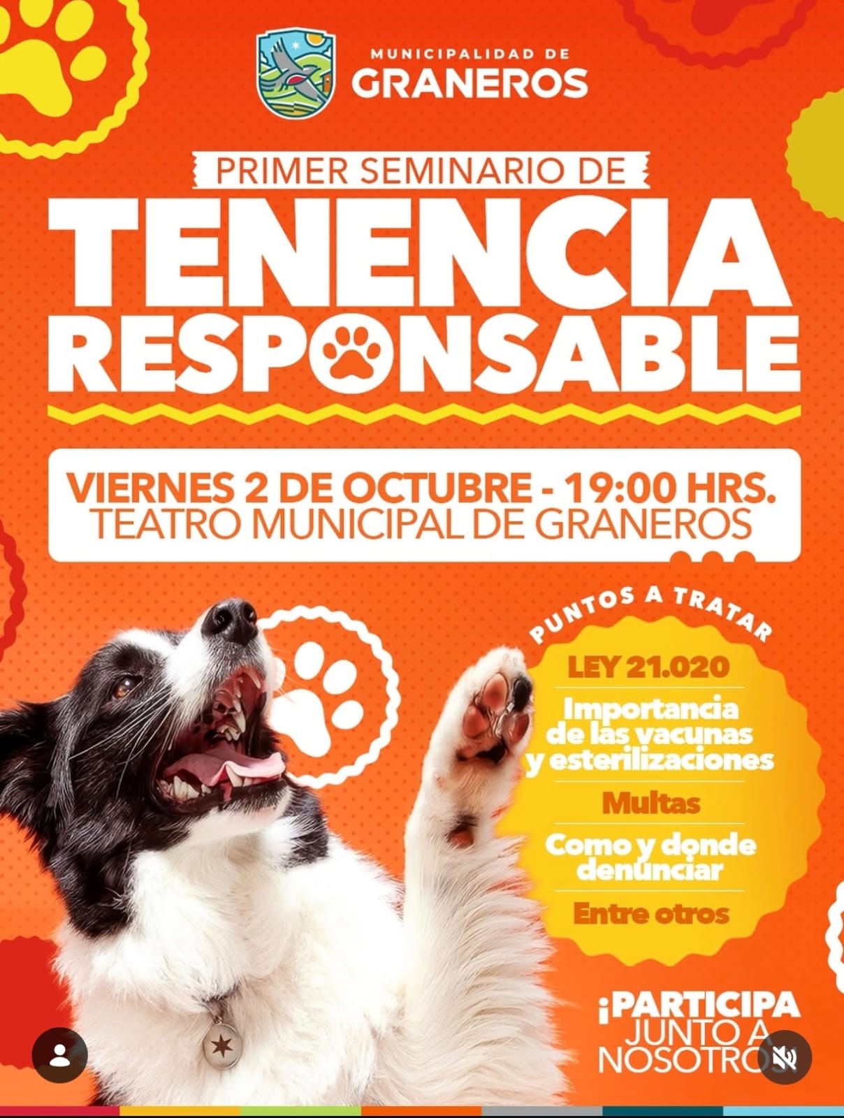 1er Seminario de Tenencia Responsable Graneros
